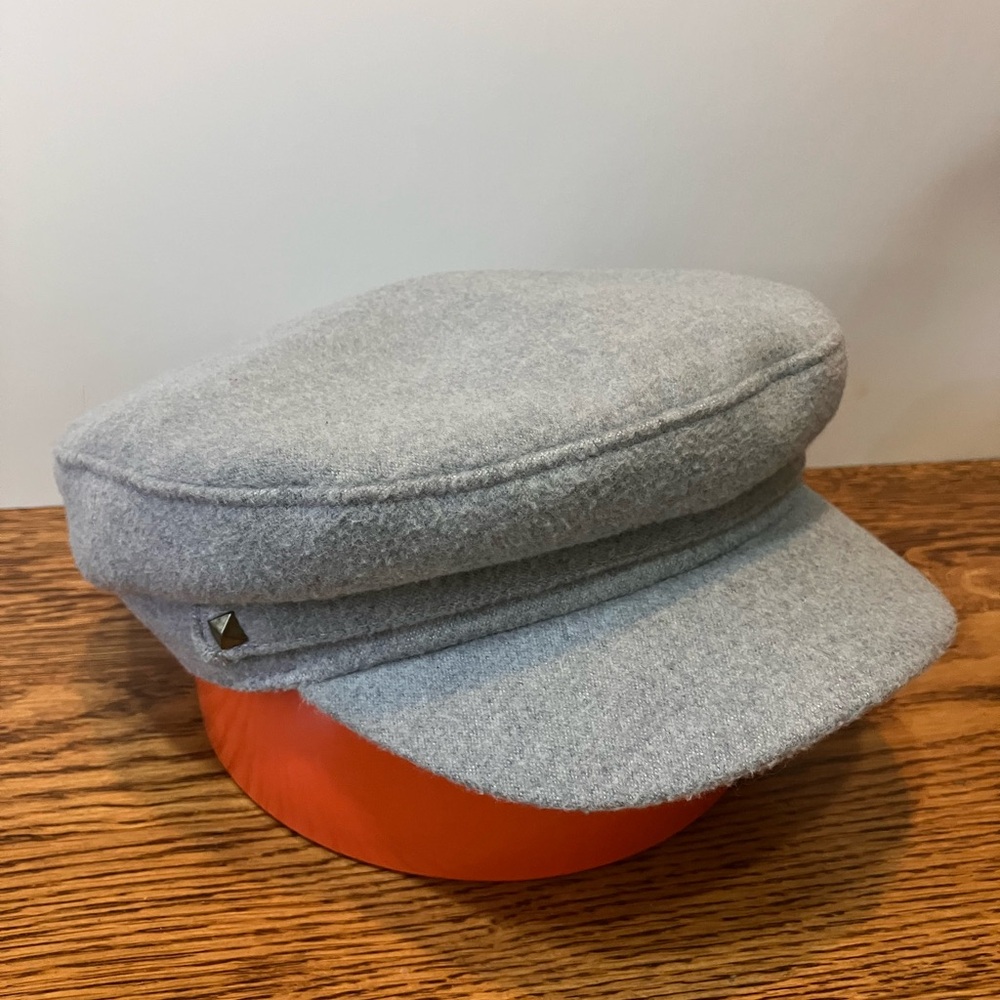 Newsboy hat- grey- Polyester